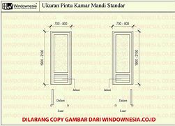 Ukuran Pintu Kamar Mandi Galvalum